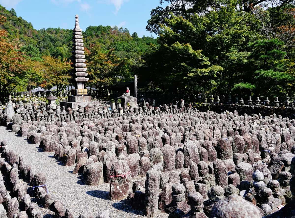 Milliers de statues de pierre de l'Adashino Nenbutsu-ji, Arashiyama