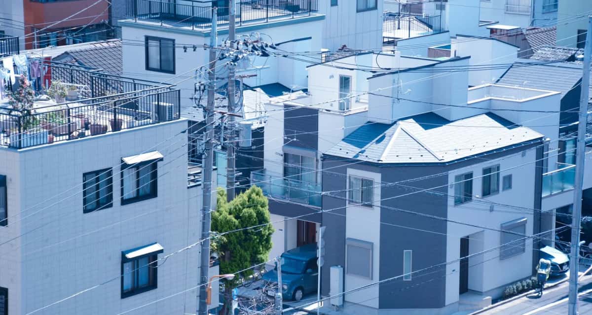 Quartier résidentiel de Tokyo