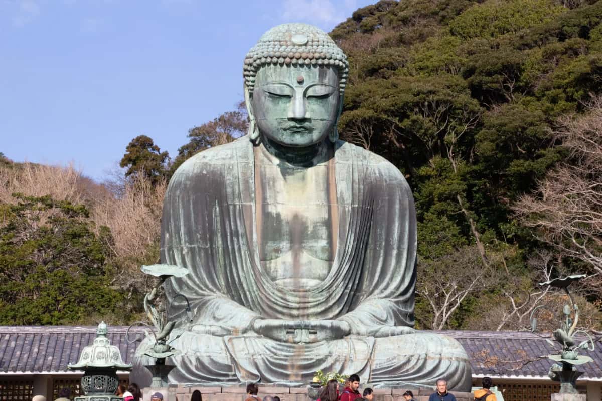 Le Grand Bouddha de bronze du Kōtoku-in à Kamakura