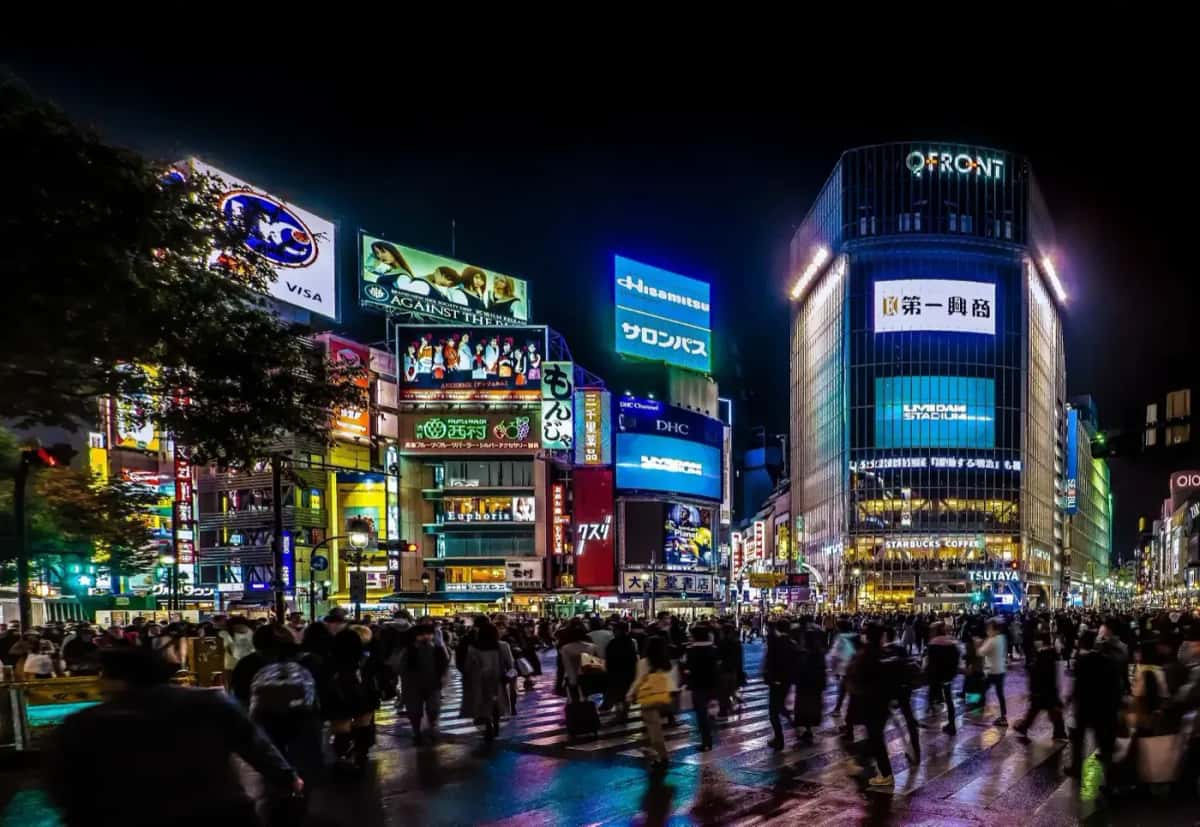 Vue panoramique de Tokyo