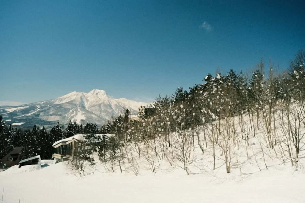 Station de ski Niseko Hokkaido dans la poudreuse