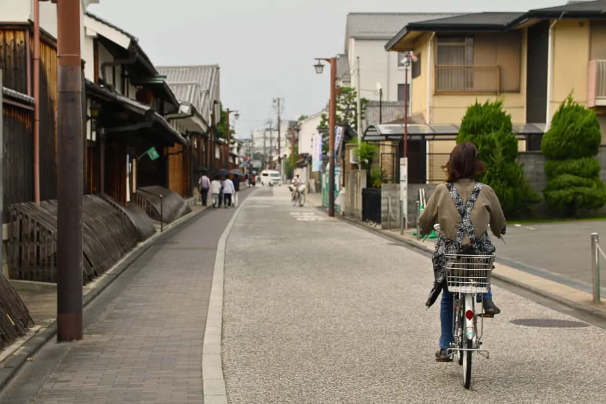 Le vélo, principal mode de déplacement des résidents de Kyoto